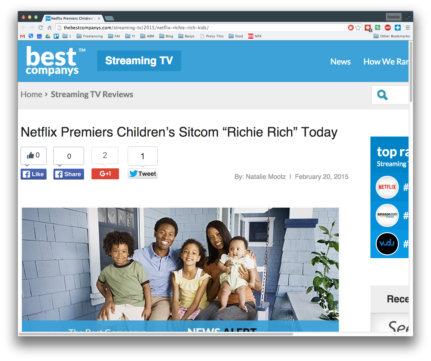 Netflix Premiers Children’s Sitcom Richie Rich Today