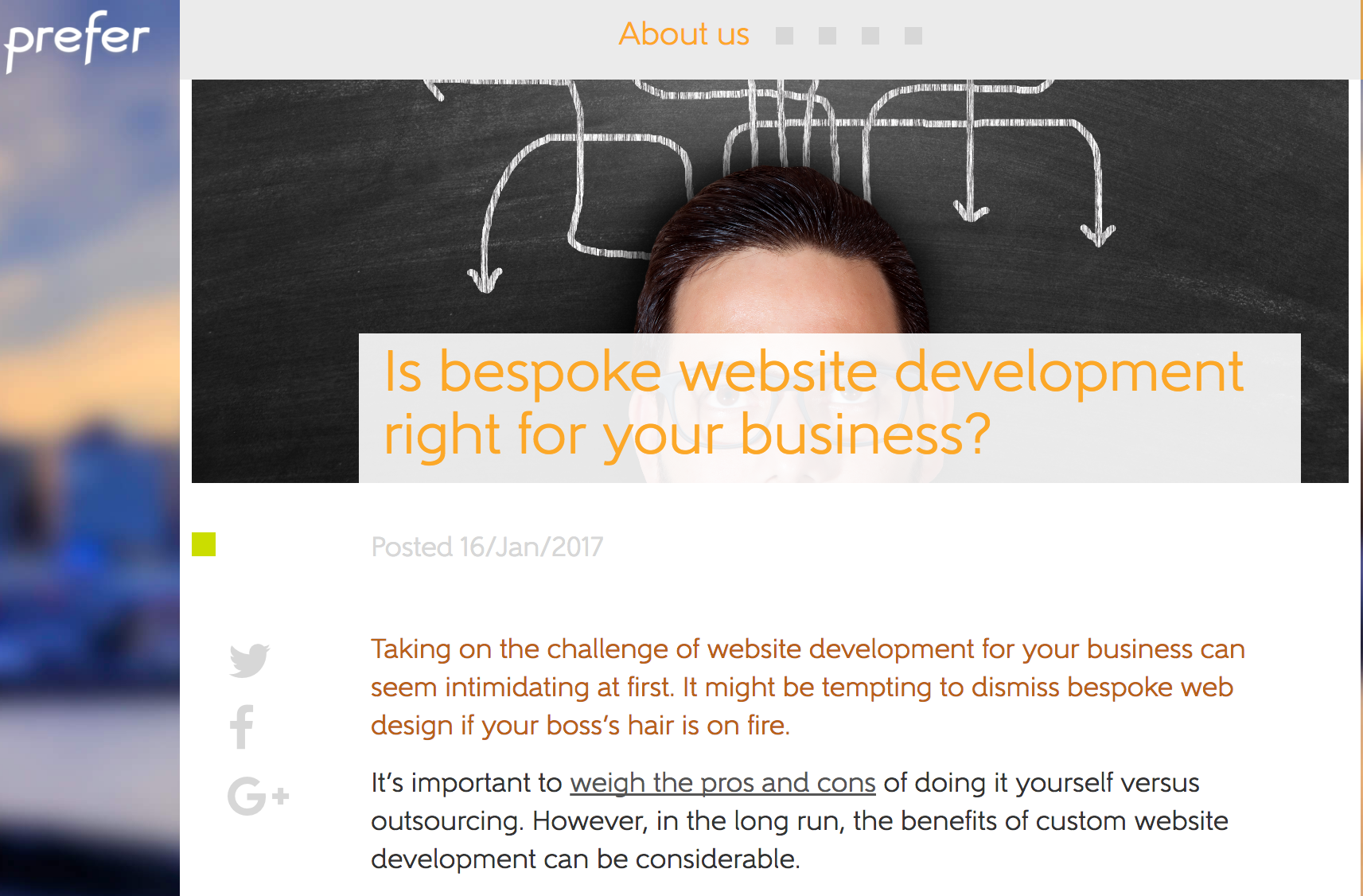 Is bespoke website development right for your business?