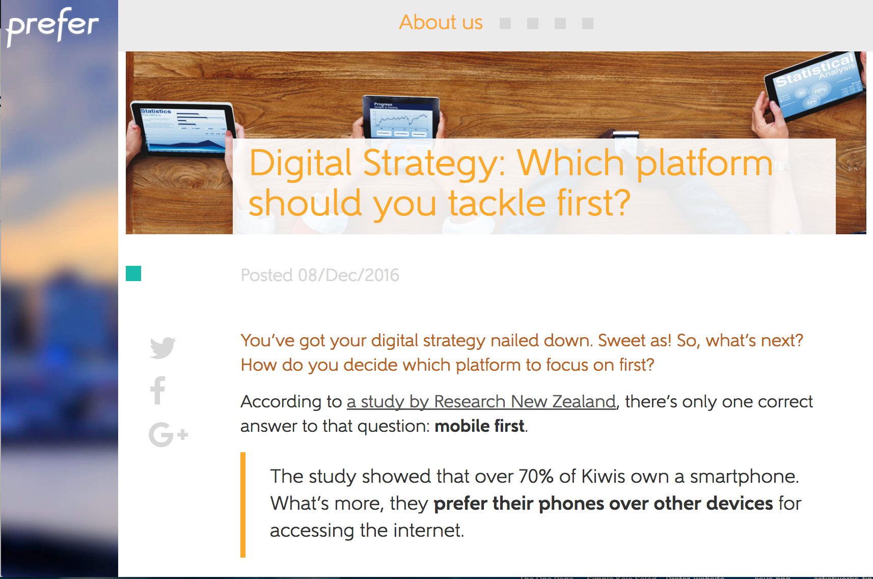 Digital Strategy: Which platform should you tackle first?
