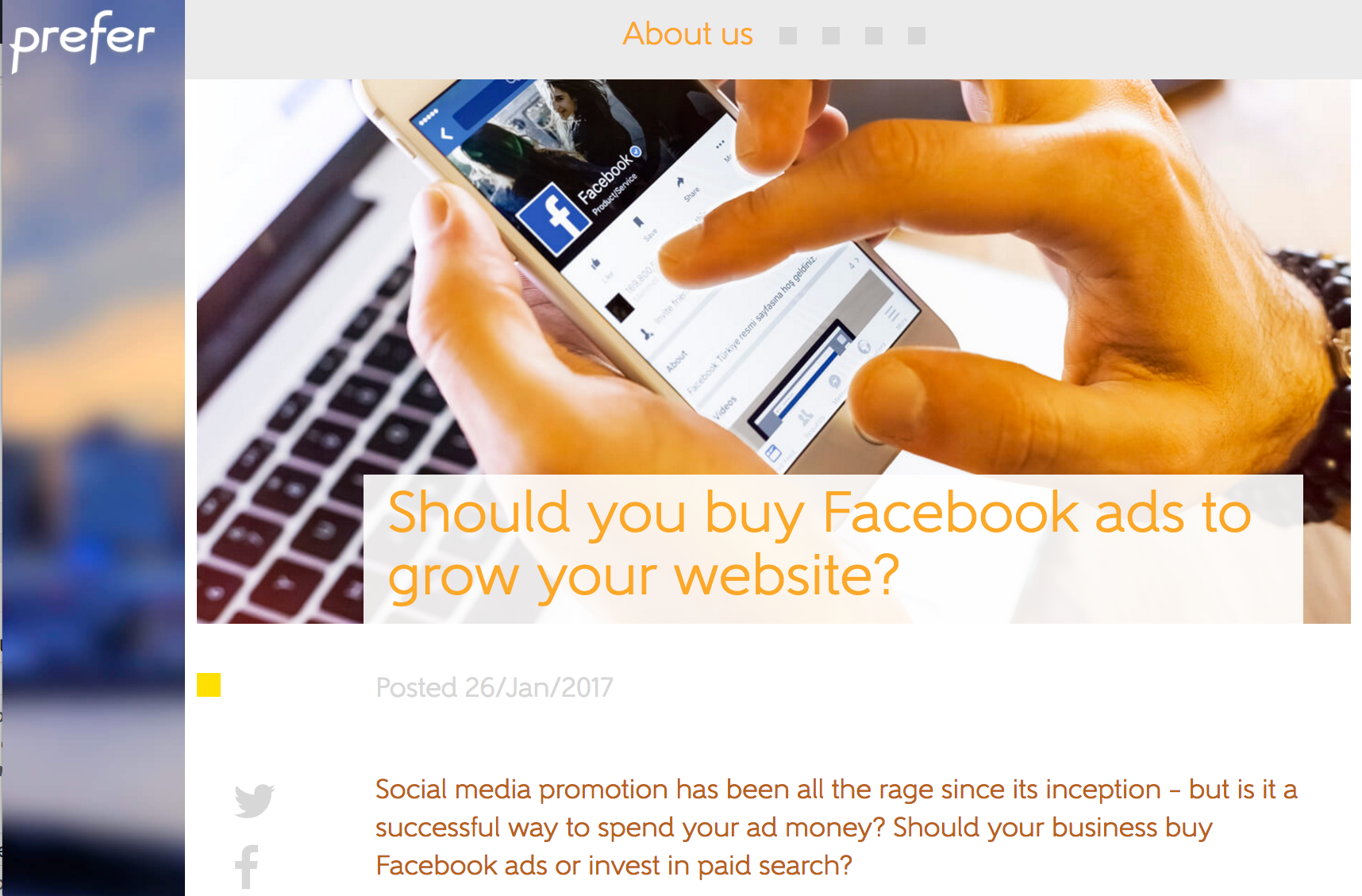 Should you buy Facebook ads to grow your website?