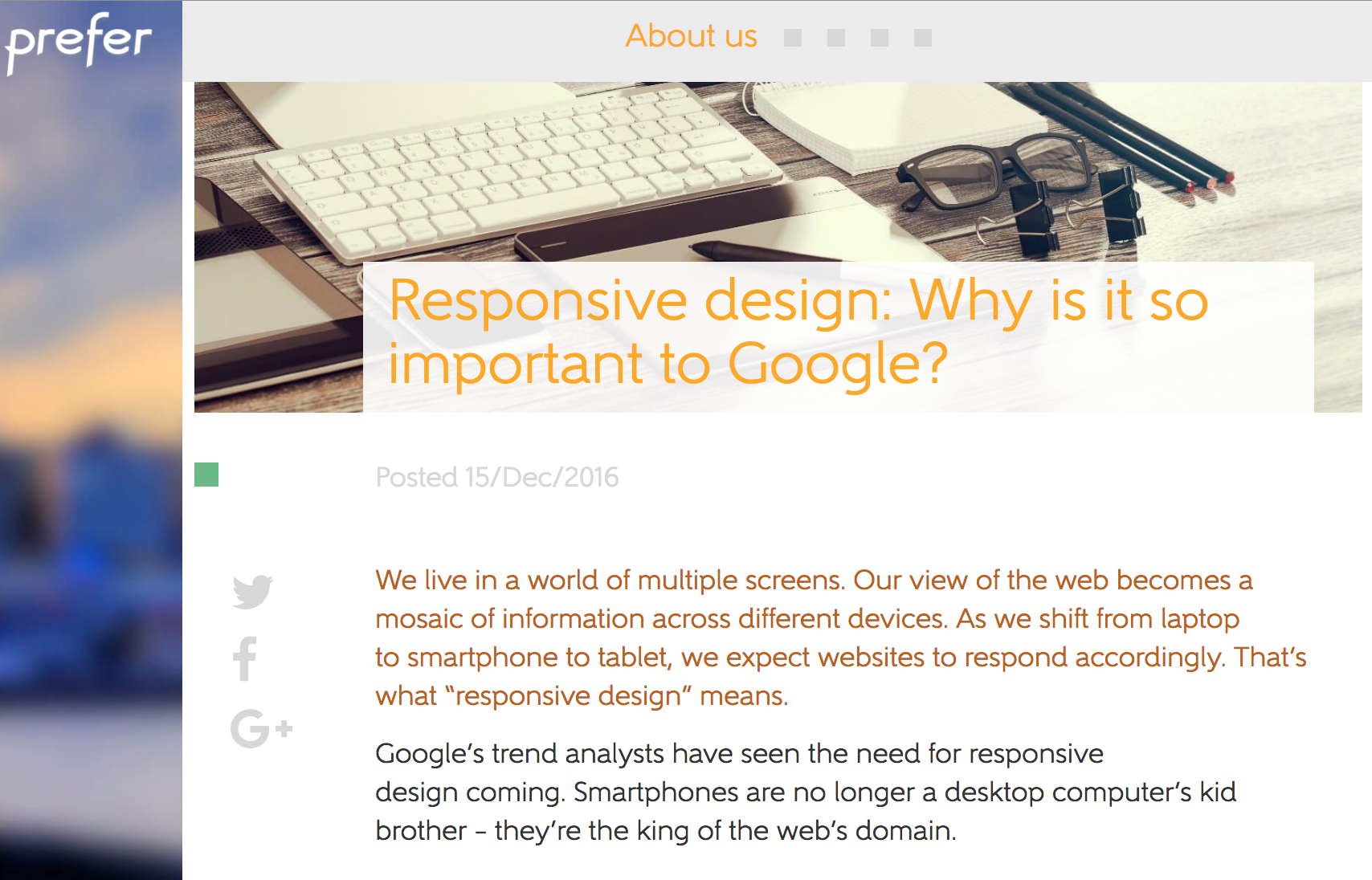 Responsive design: Why is it so important to Google?